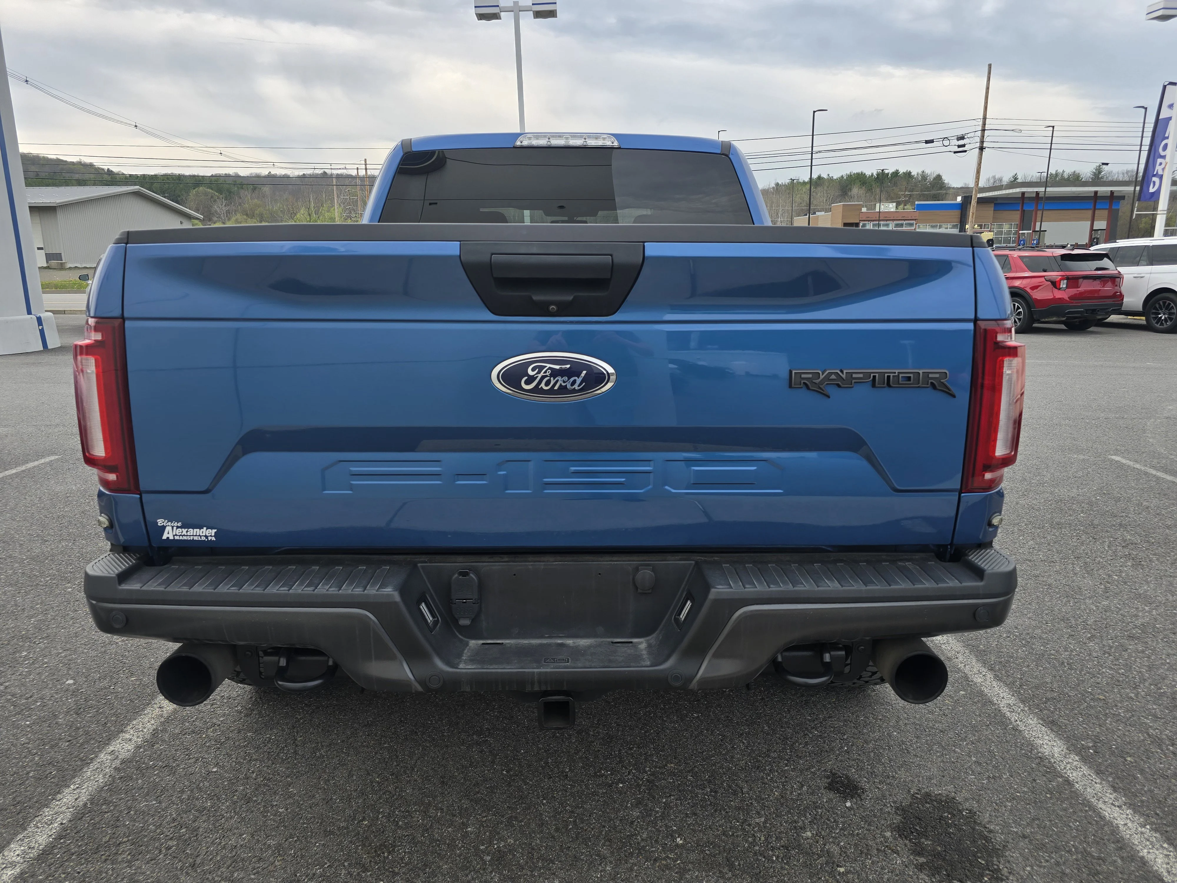 Used 2020 Ford Performance Blue Metallic Ford Raptor image 4