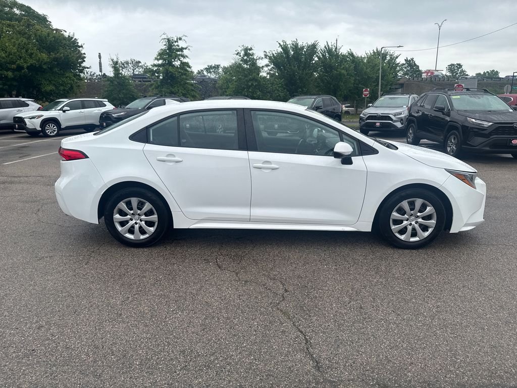 Used 2024 White Toyota LE image 8