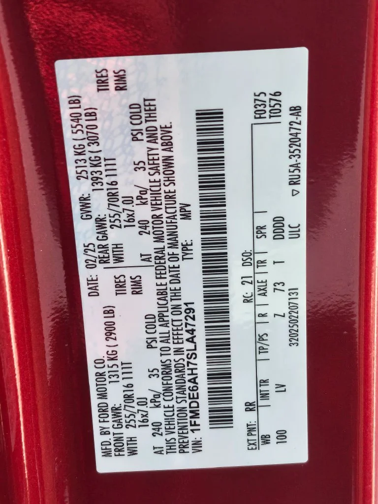 Certified Used 2025 Red Ford Base image 33