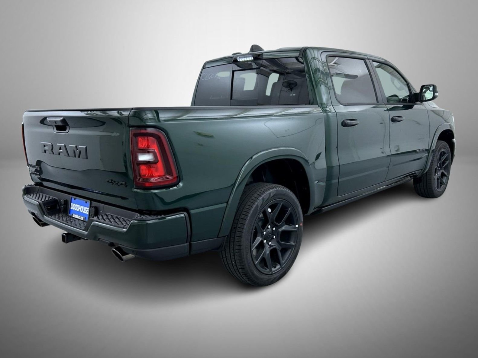 New 2026 Serrano-Green Metallic Exterior Paint RAM Laramie image 5