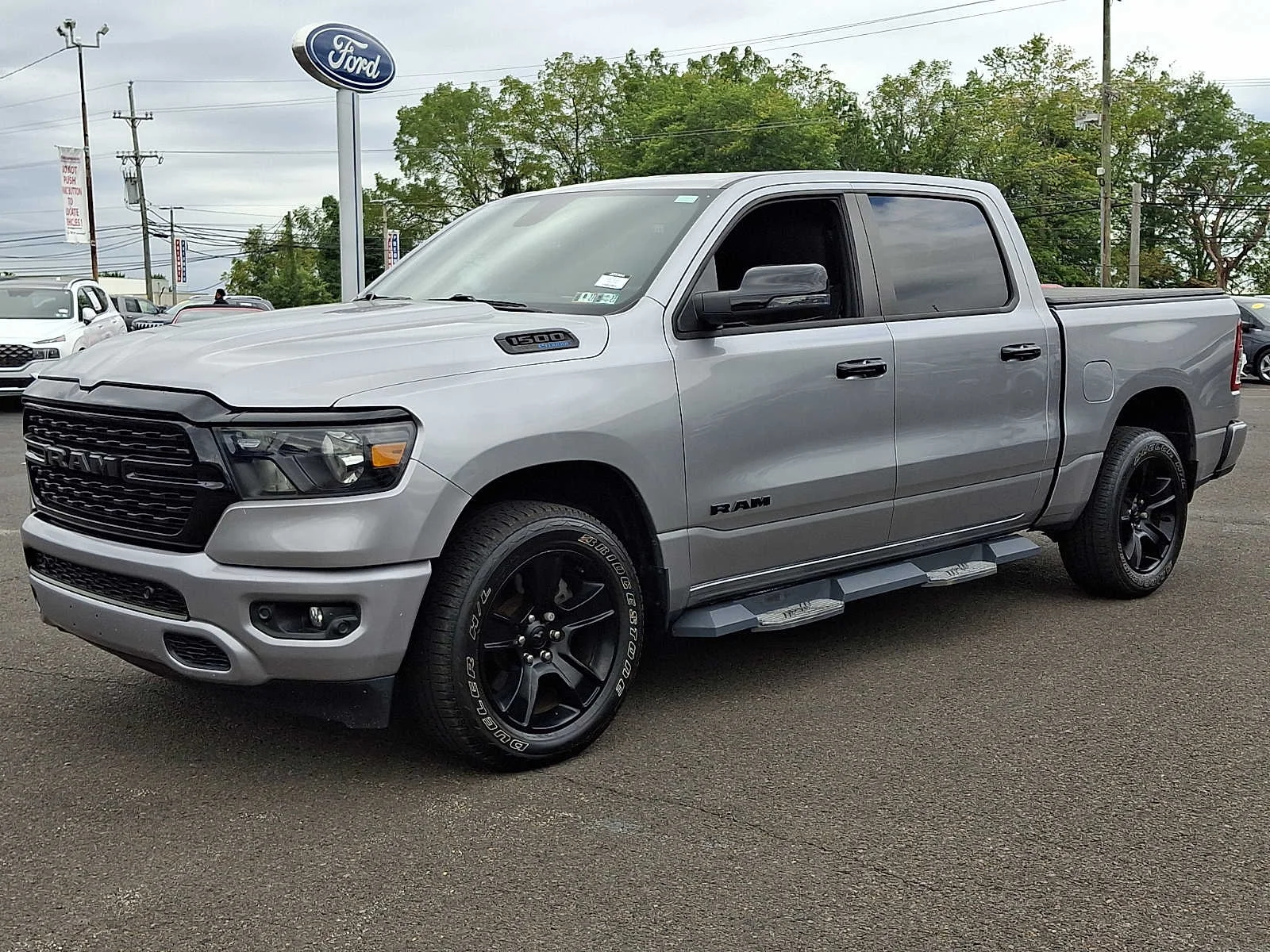 Used 2023 Billet Silver Clearcoat Metallic Ram Big Horn image 3