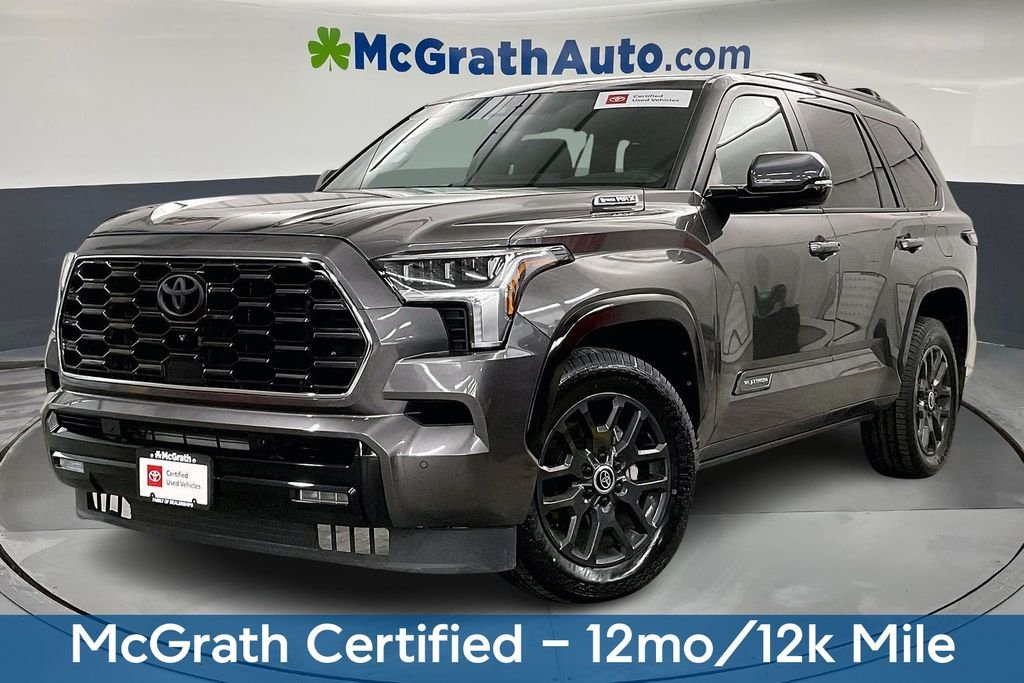 Used 2024 Gray Toyota Platinum image 2