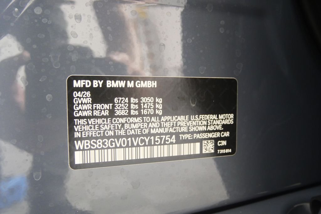 New 2027 Storm Bay Metallic BMW Base image 26