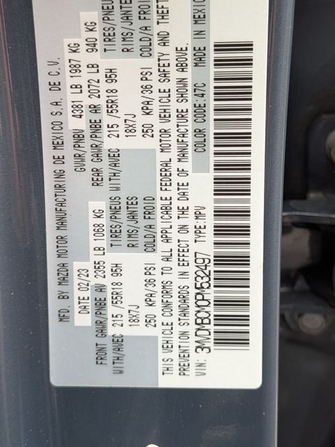 Used 2023 Gray Mazda 2.5 S Carbon Edition image 26