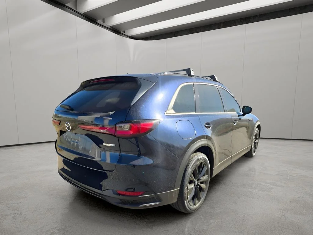 New 2025 Deep Crystal Blue Mica Mazda Premium Sport AWD image 5