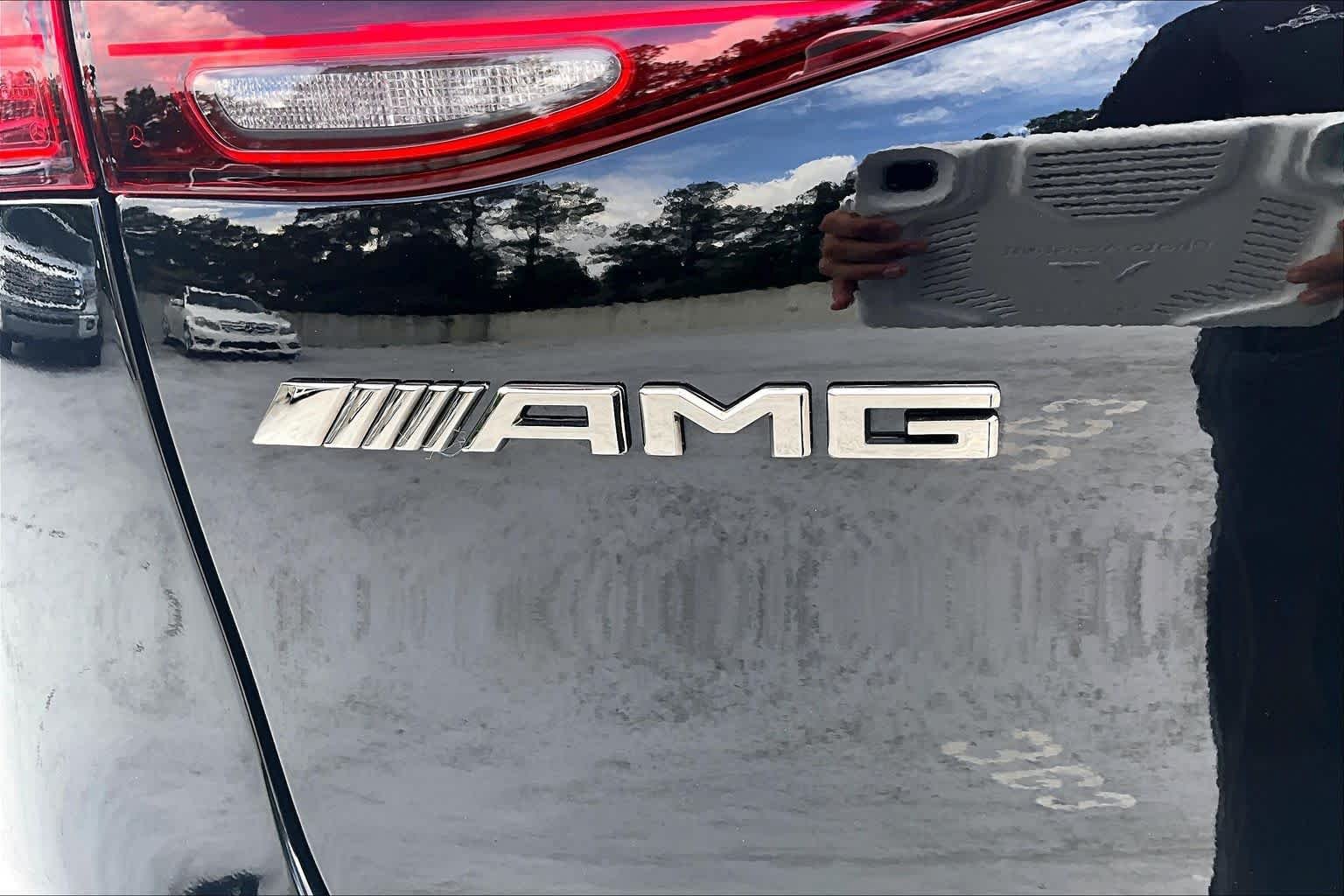 Used 2024 Obsidian Black Metallic Mercedes-Benz AMG® EQE image 30
