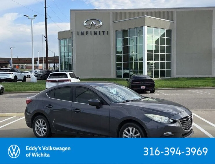 Used 2016 Meteor Gray Mica Mazda i Sport image 1
