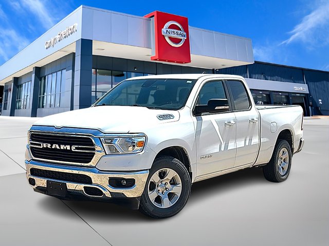 Pre-Owned 2021 Ram 1500 HEMI 5.7L V-8 variable valve control, regular unleaded, engine with cylinder deactivation and 395HP 4x2 Lone Star Quad Cab 4x2 6'4" Box