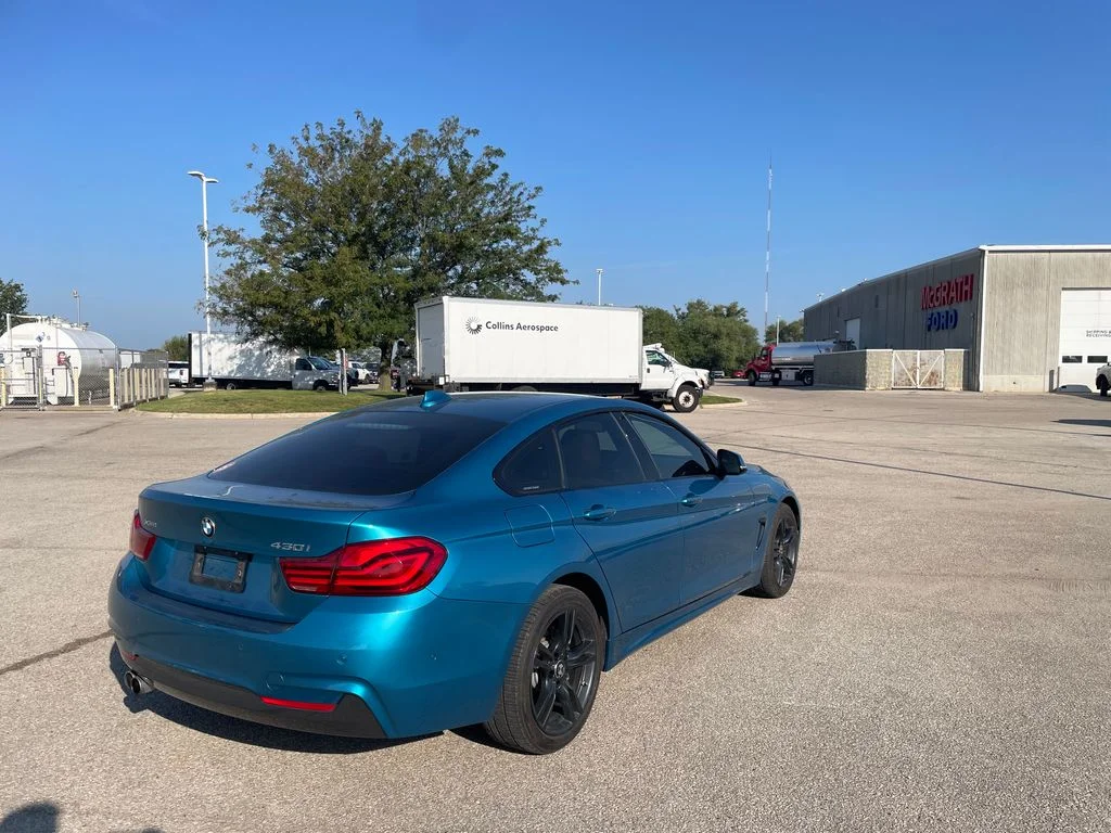 Used 2018 Blue BMW 430i xDrive Gran Coupe image 3