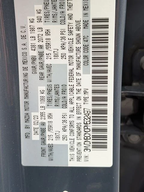 Used 2023 Gray Mazda 2.5 S Carbon Edition image 26