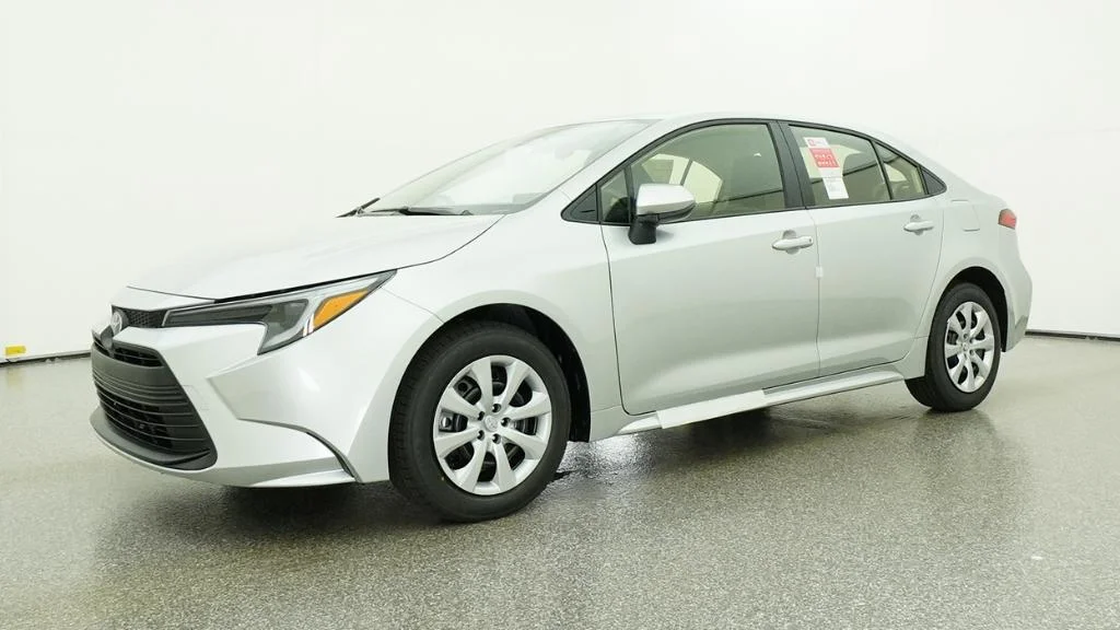 New 2026 Classic Silver Metallic Toyota Hybrid LE image 43
