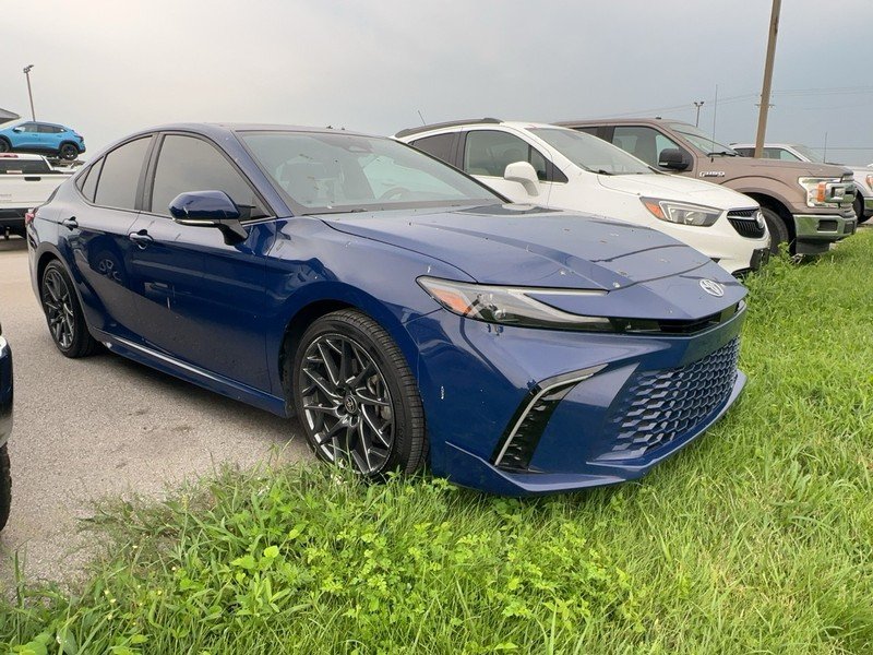 Used 2025 Reservoir Blue Toyota XSE (Natl) image 2
