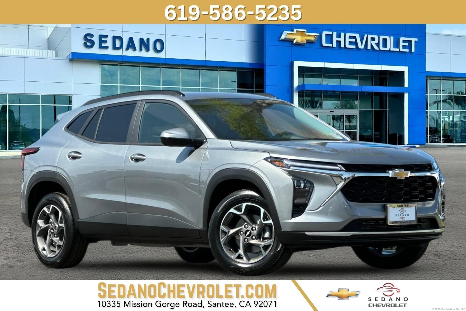 New 2026 Sterling Gray Metallic Chevrolet LT image 1