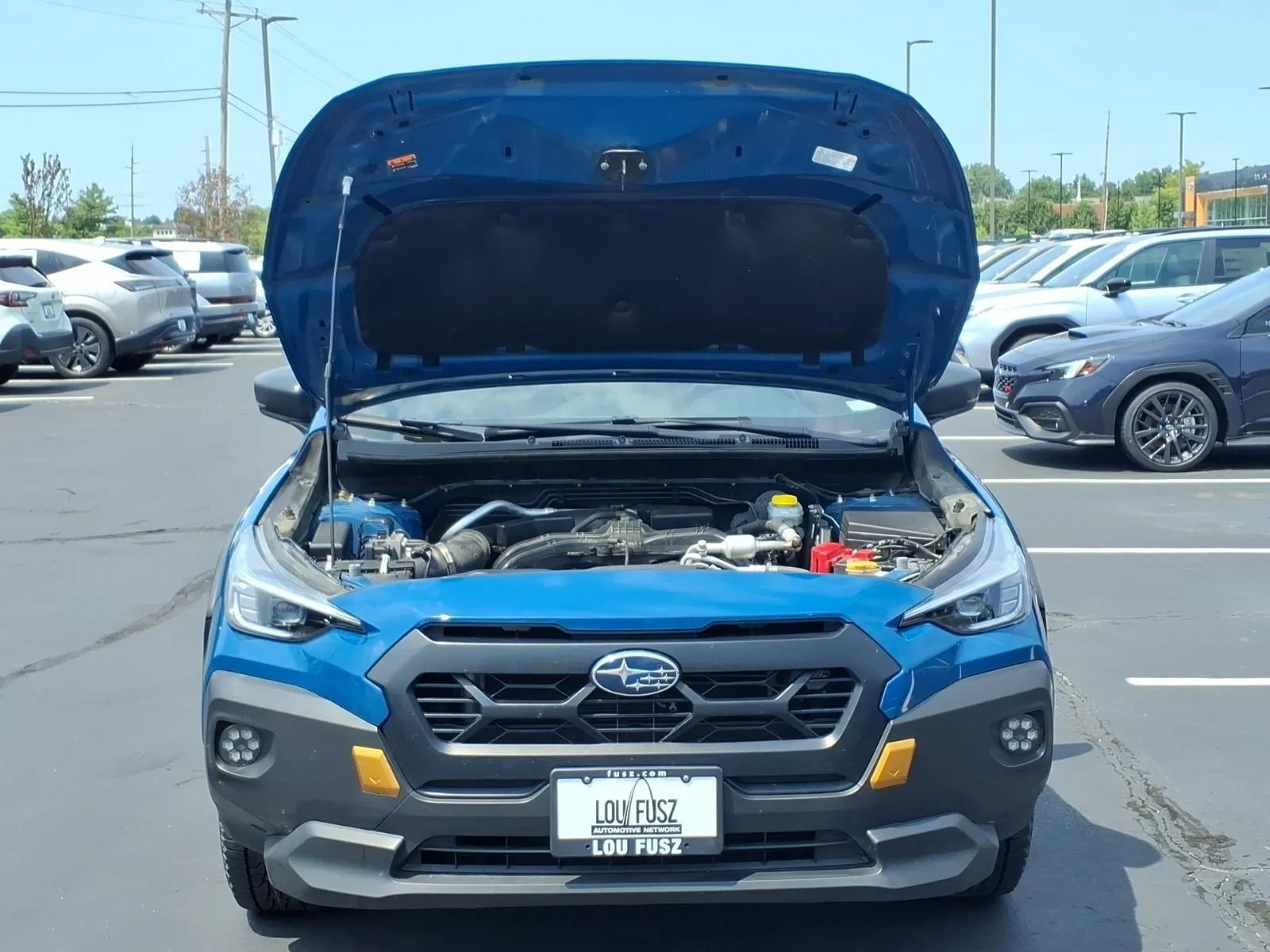 Used 2024 Geyser Blue Pearl Subaru Wilderness image 30