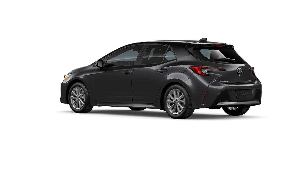 New 2026 Magnetic Gray Metallic with Midnight Black Metallic roof Toyota SE image 6