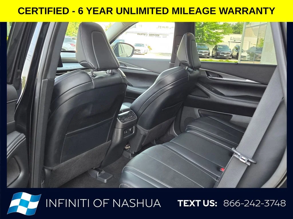 Certified Used 2023 Black INFINITI LUXE image 22