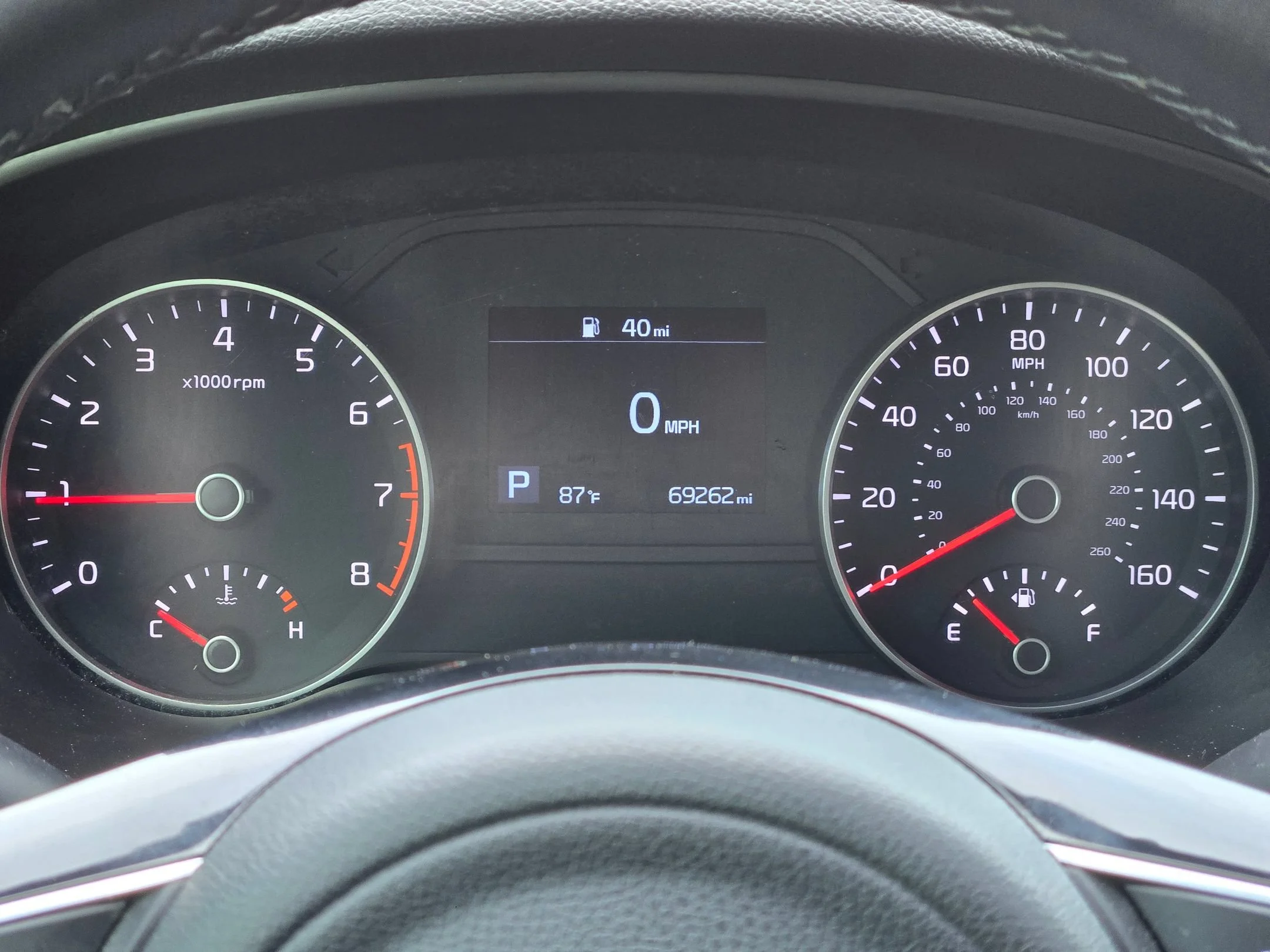 Used 2021 Black Cherry Kia S image 15