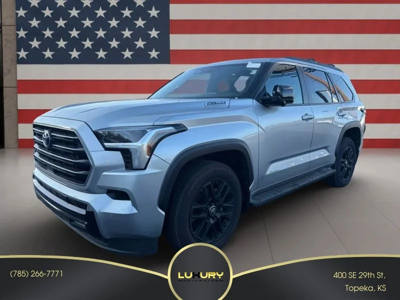Used 2026 Silver Toyota Limited Sport Utility 4D image 1