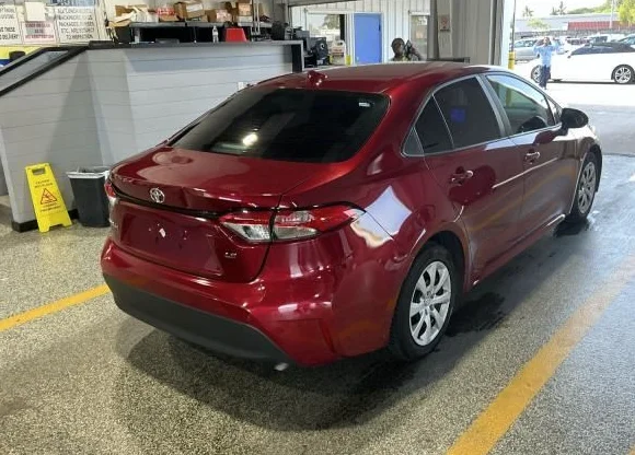 Used 2024 Red Toyota LE image 5