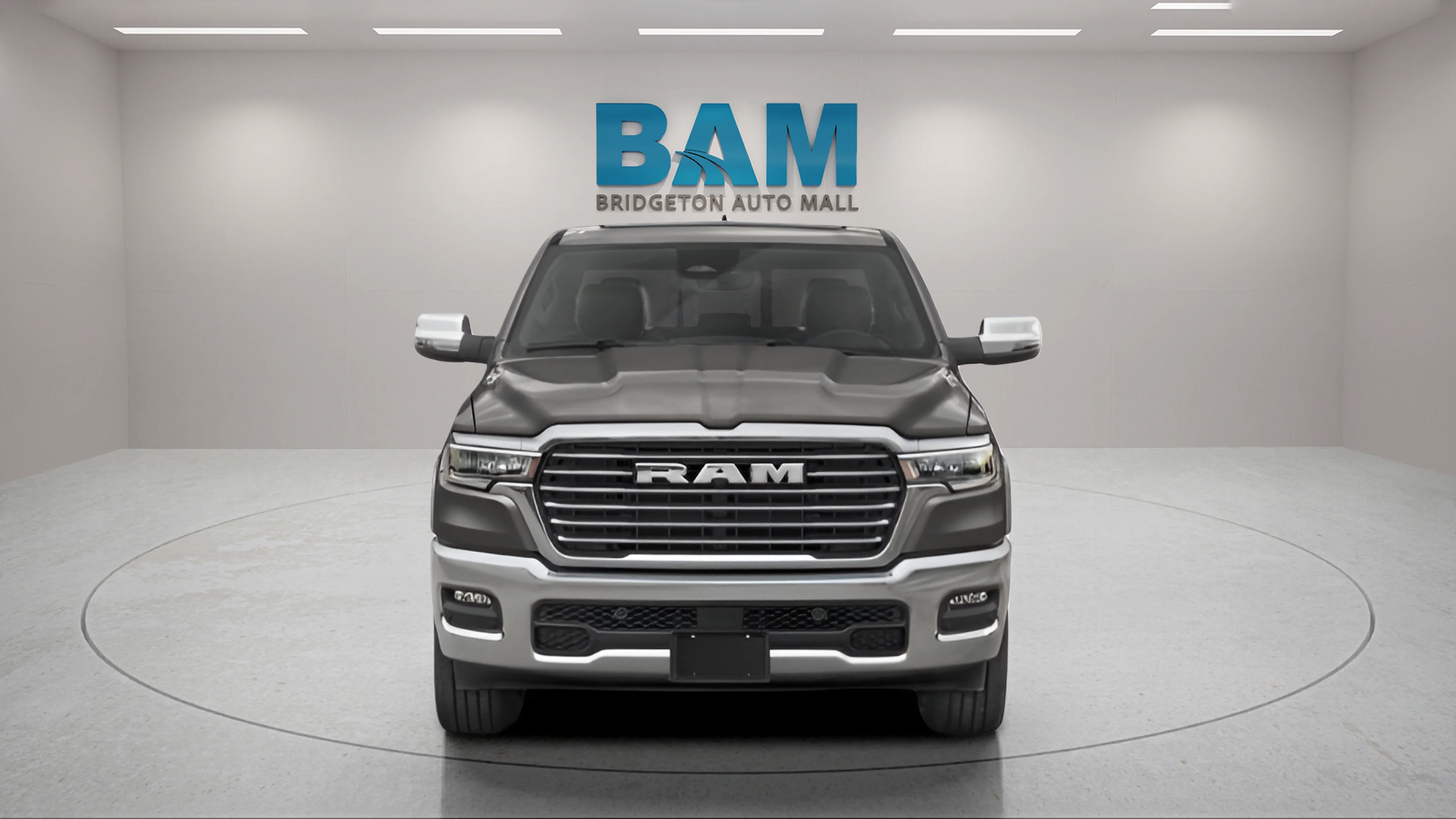 New 2027 Diamond Black Crystal Pearlcoat Ram Laramie image 1