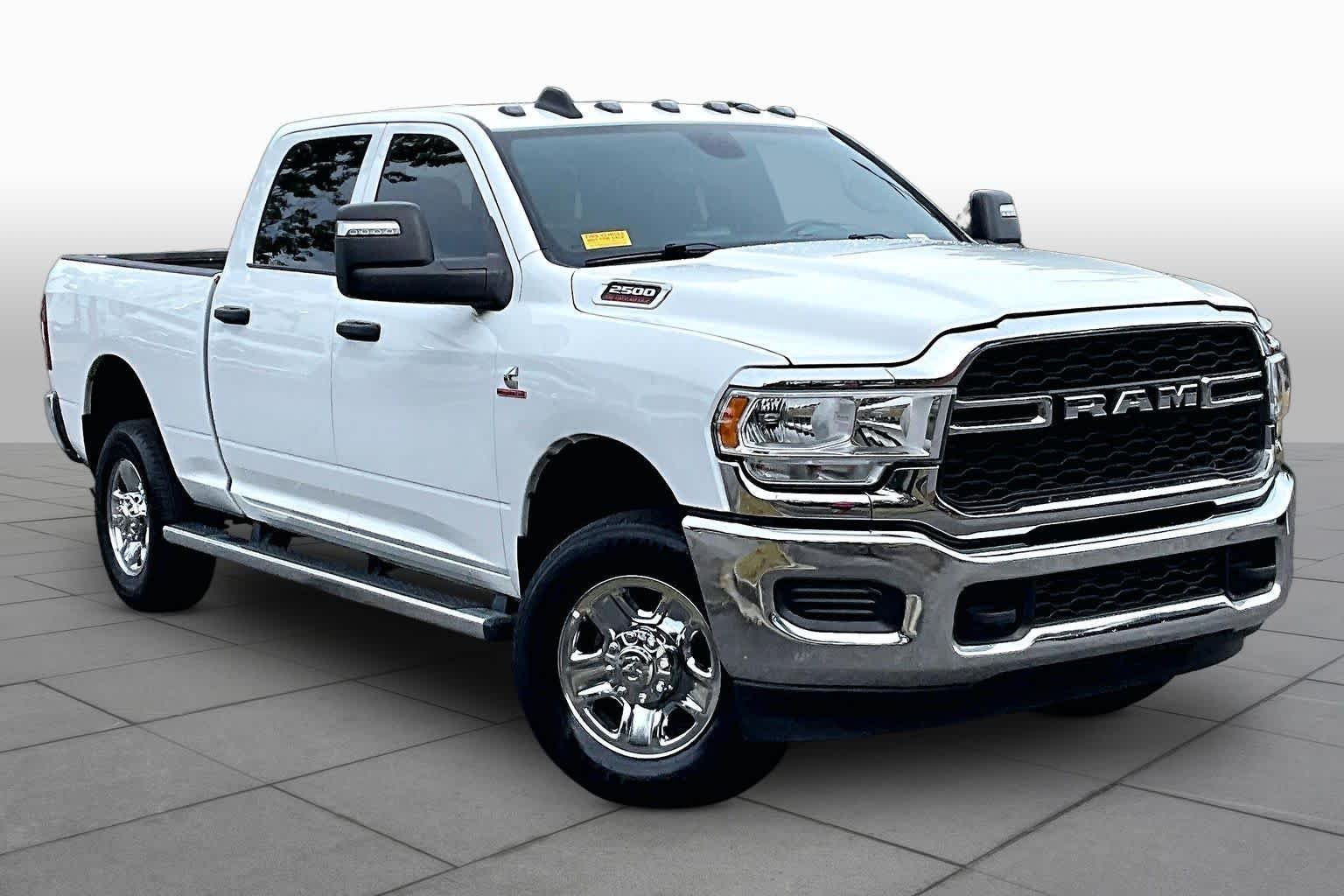 Used 2024 Bright White Clearcoat Ram Tradesman image 3
