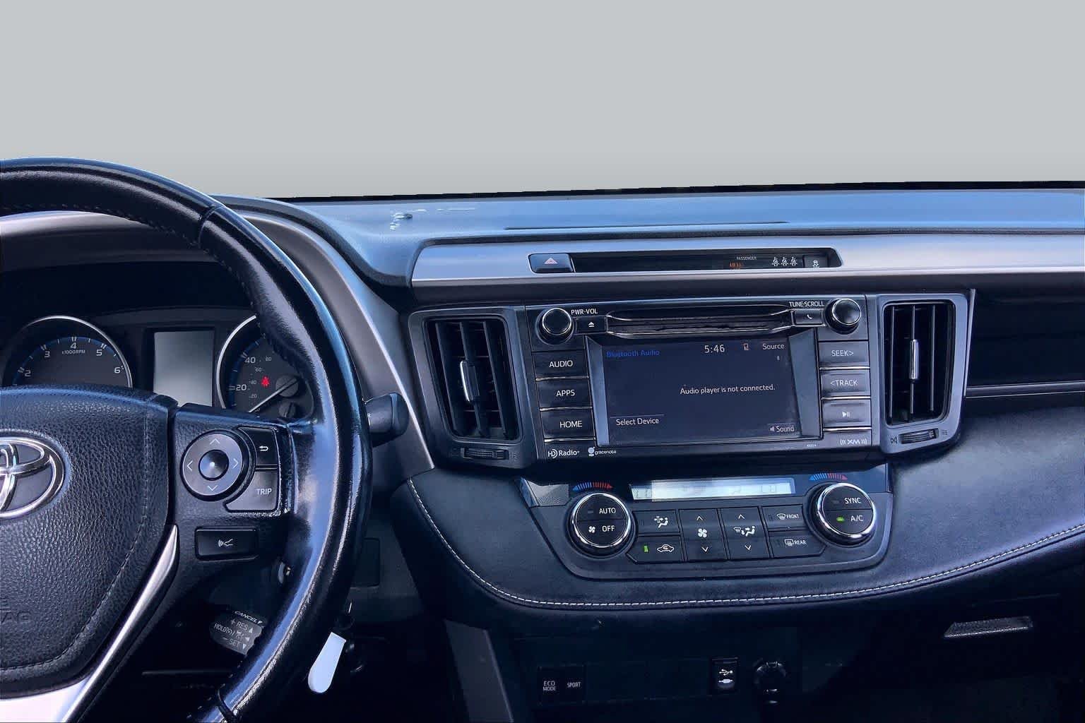 Used 2017 Magnetic Gray Metallic Toyota XLE image 7
