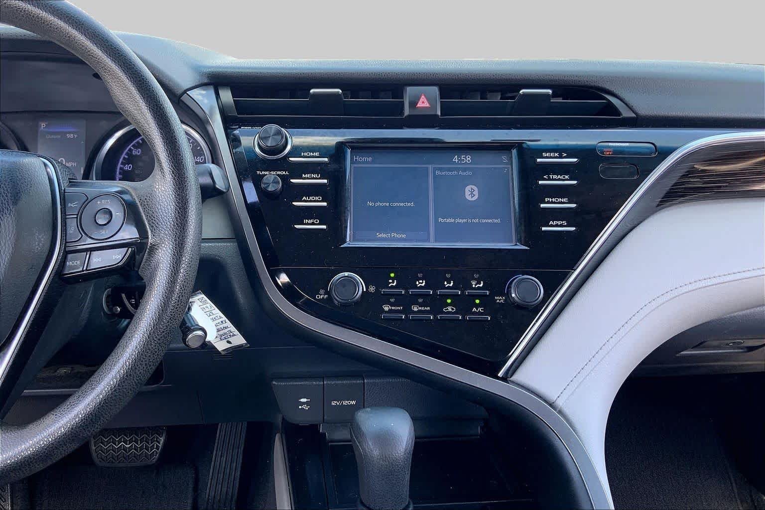 Used 2018 Super White Toyota LE image 7