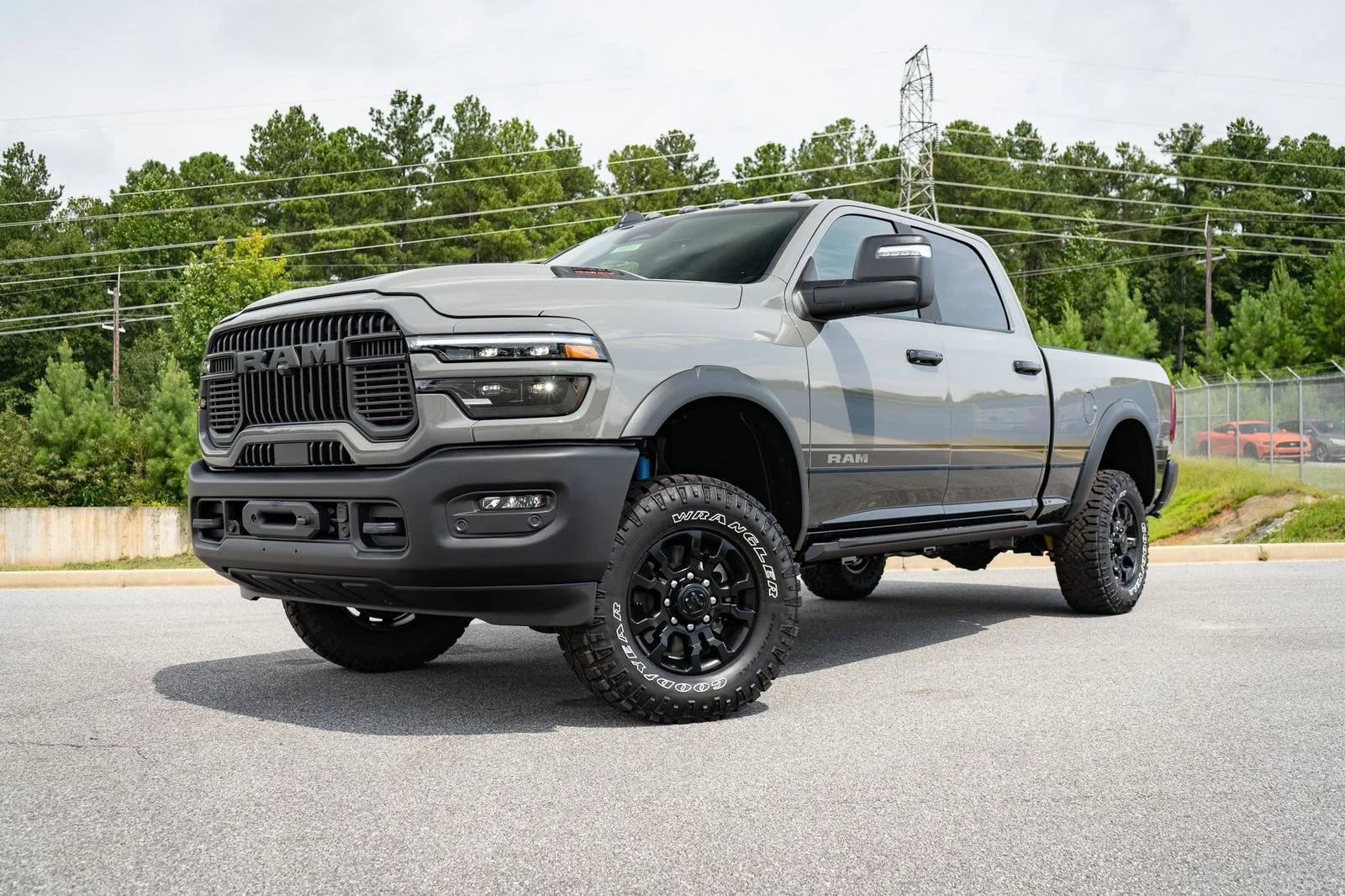 New 2026 Ceramic Gray Clear-Coat Exterior Paint RAM Power Wagon image 5