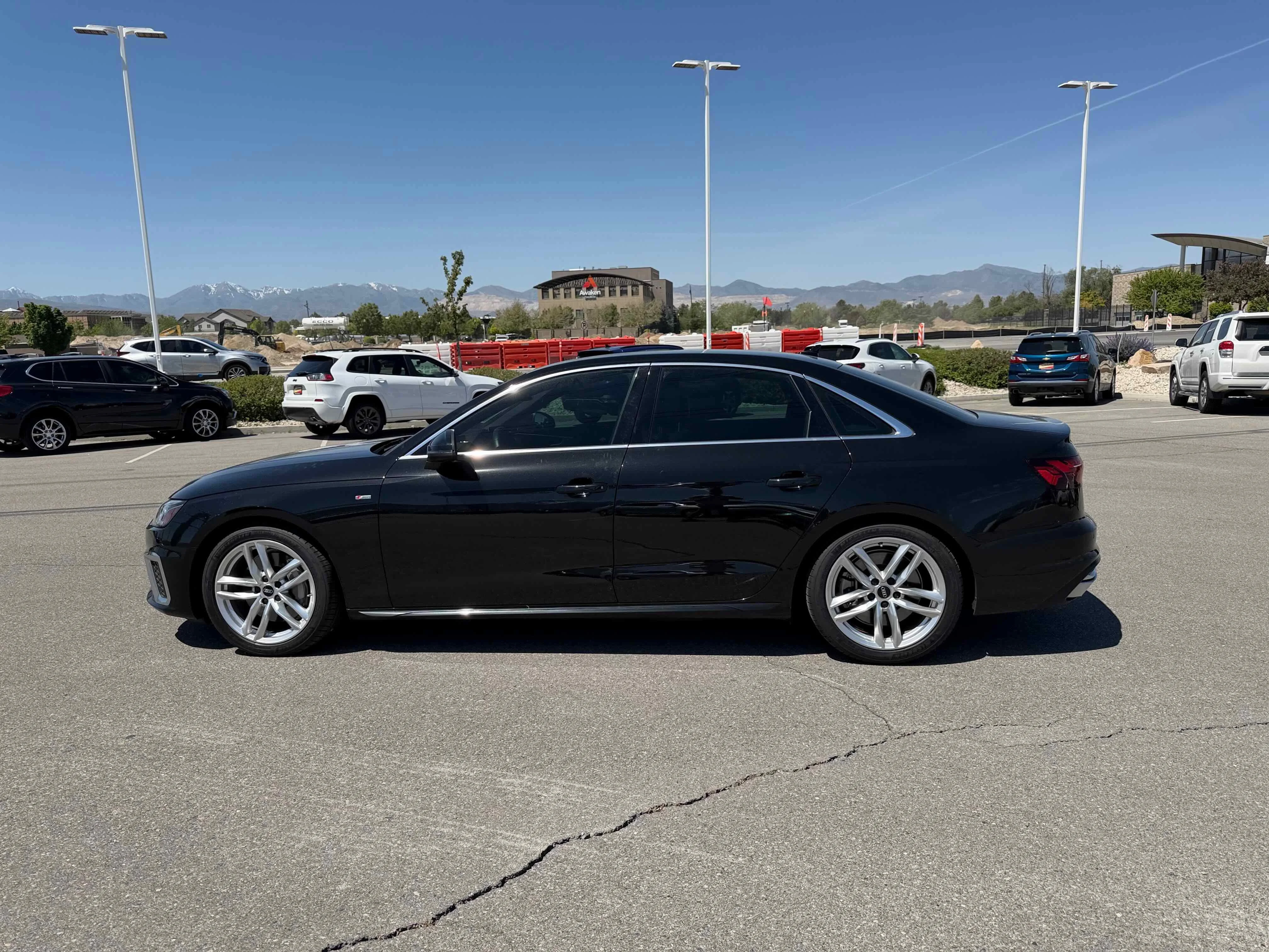 Used 2023 Black Metallic Audi S line Premium Plus image 2