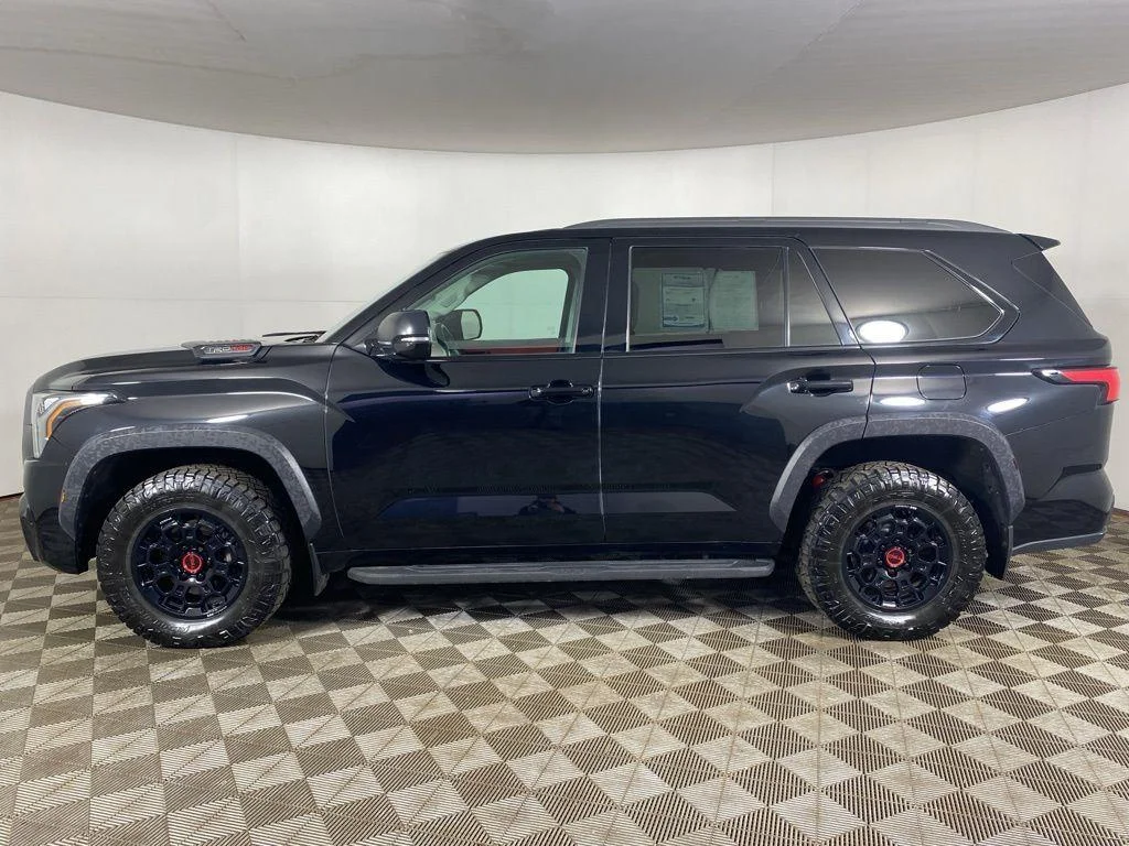 Used 2023 Midnight Black Metallic Toyota TRD Pro image 32