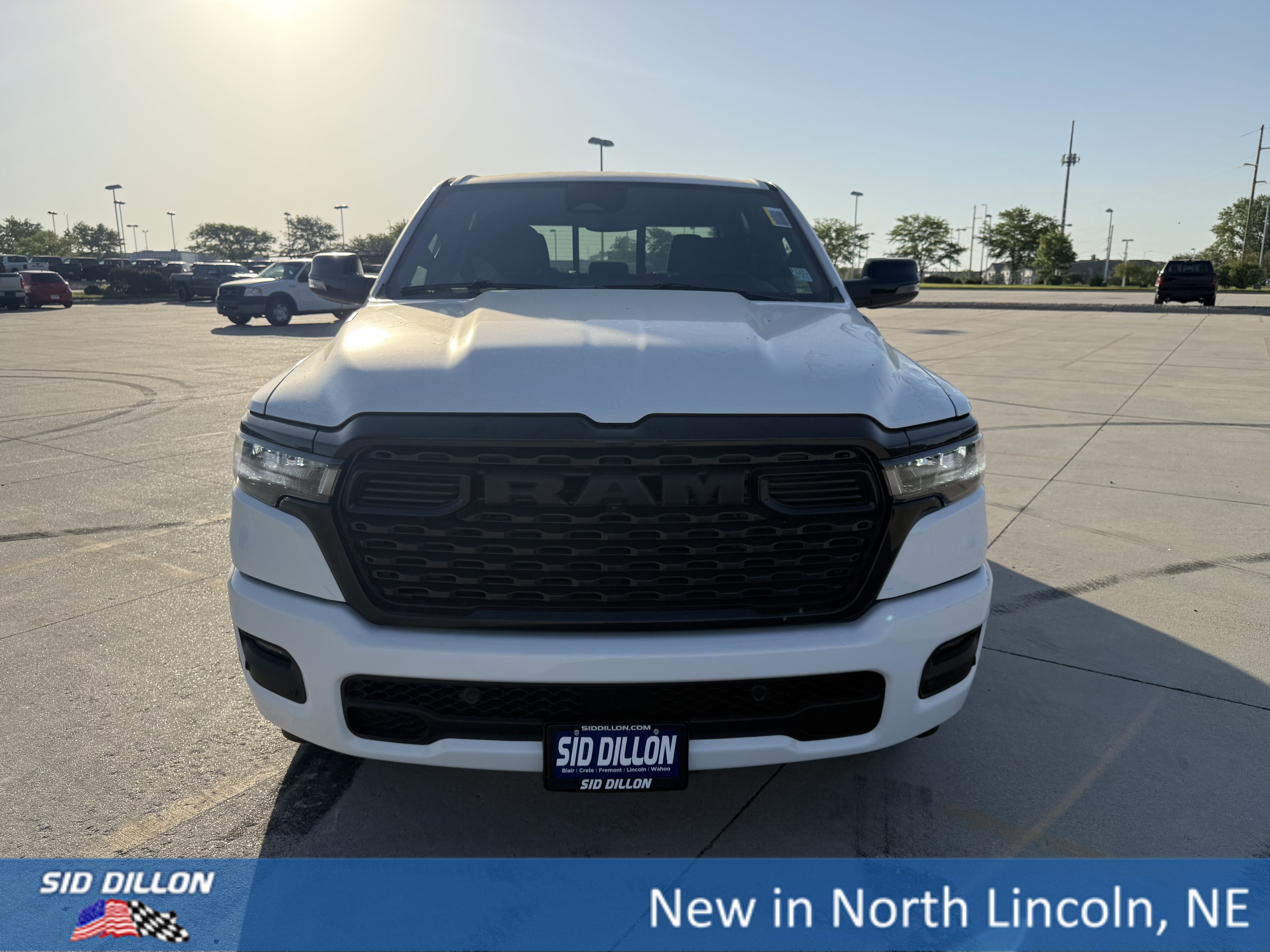 New 2026 Bright White Clear-Coat Exterior Paint RAM Big Horn image 3