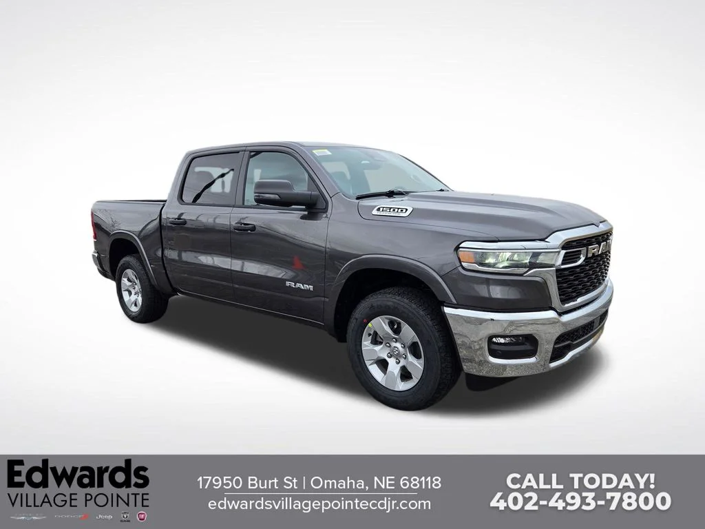 New 2026 Granite Crystal Metallic Clearcoat RAM Big Horn/Lone Star image 1
