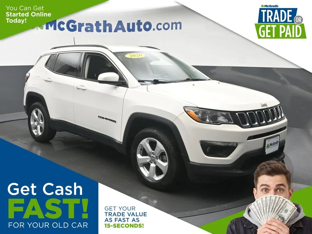 Used 2020 White Jeep Latitude image 1