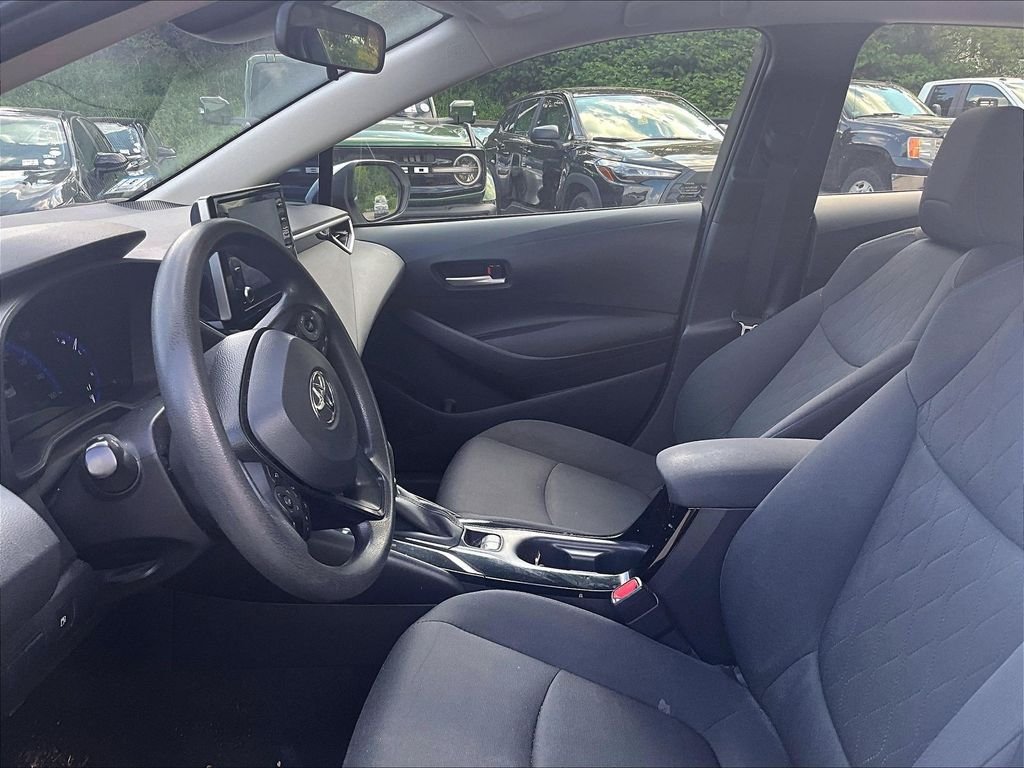 Certified Used 2021 White Toyota LE image 4