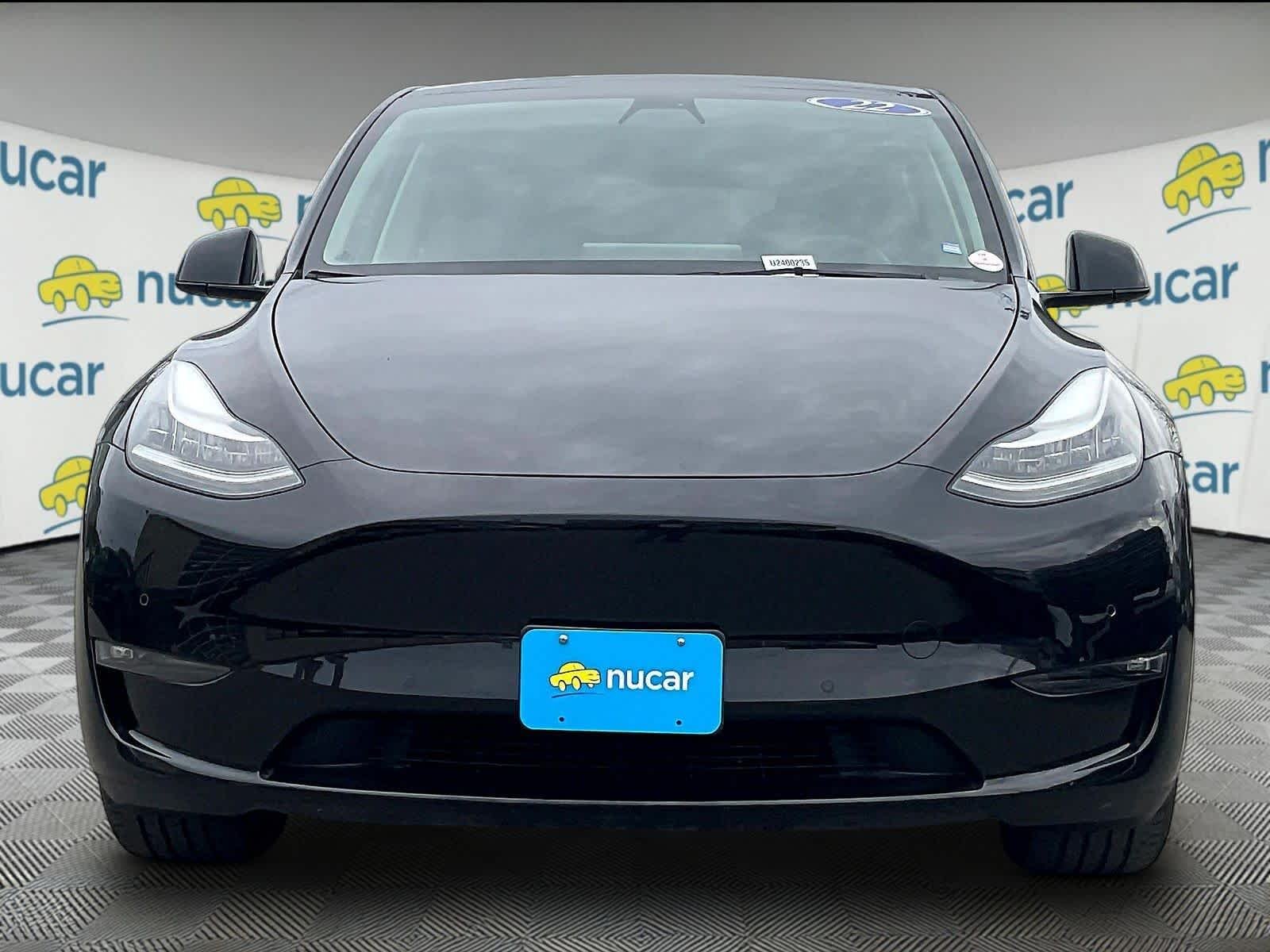 Used 2022 Tesla Model Y Long Range with VIN 7SAYGAEE3NF378365 for sale in Norwood, MA