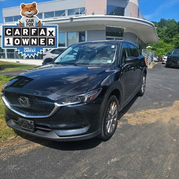 Certified Used 2019 Black Mazda Grand Touring image 1