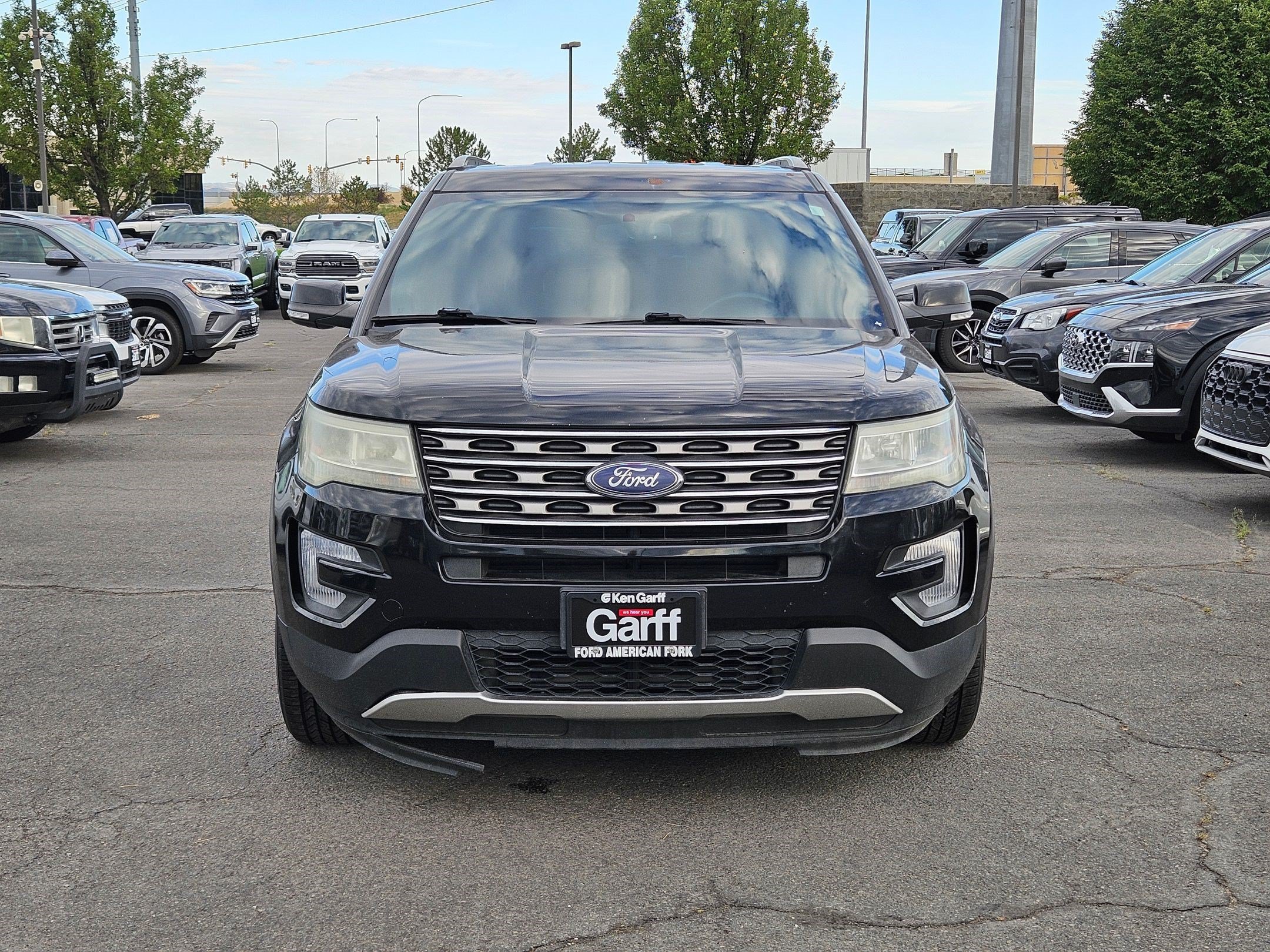 Used 2017 Shadow Black Ford XLT image 9