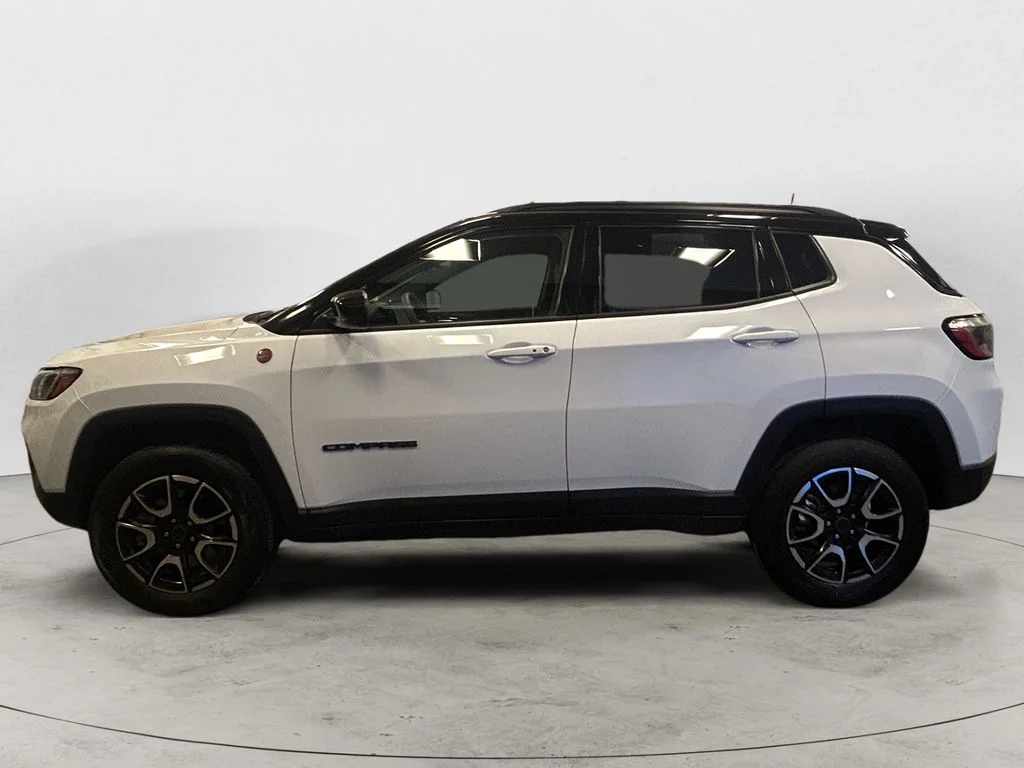 Used 2025 Bright White Jeep Trailhawk image 2