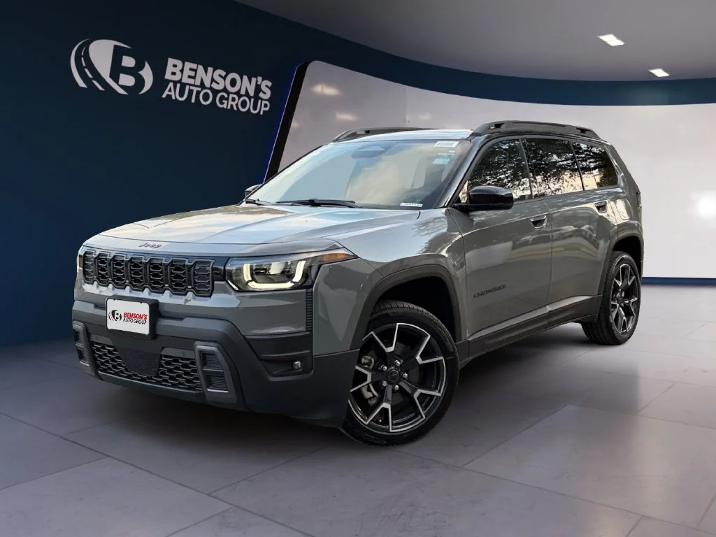 New 2026 Gray Jeep Overland image 1