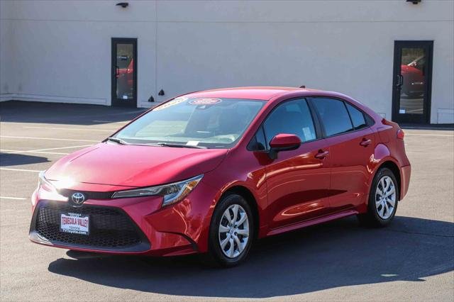 Certified Used 2020 BARCELONA RED MET. Toyota  image 3