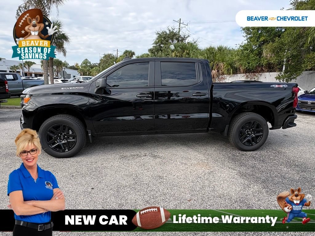 New 2026 Black Chevrolet Custom image 3