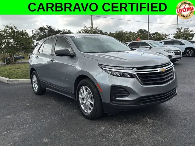 Used 2024 Sterling Gray Metallic Chevrolet LS image 2