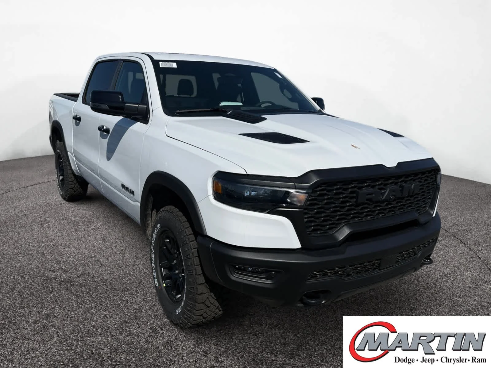 New 2026 Bright White Clear-Coat Exterior Paint RAM Rebel image 7