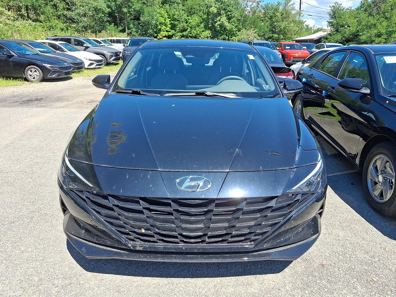 Used 2023 Onyx Black Hyundai SEL image 2