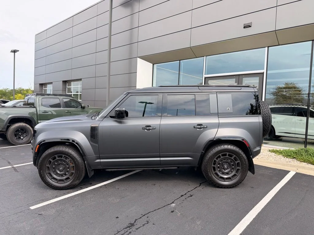 Used 2025 Carpathian  Gray Matte Wrap Land Rover OCTA image 2