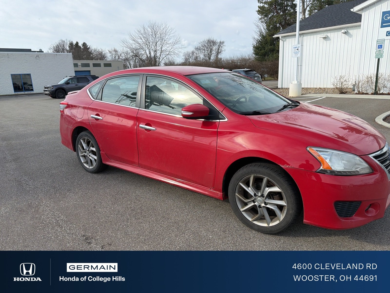 Used 2015 Nissan Sentra SV with VIN 3N1AB7AP6FY339947 for sale in Wooster, OH