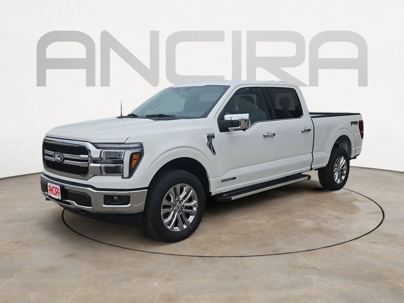 New 2026 Star White Metallic Tri-Coat Ford LARIAT image 5
