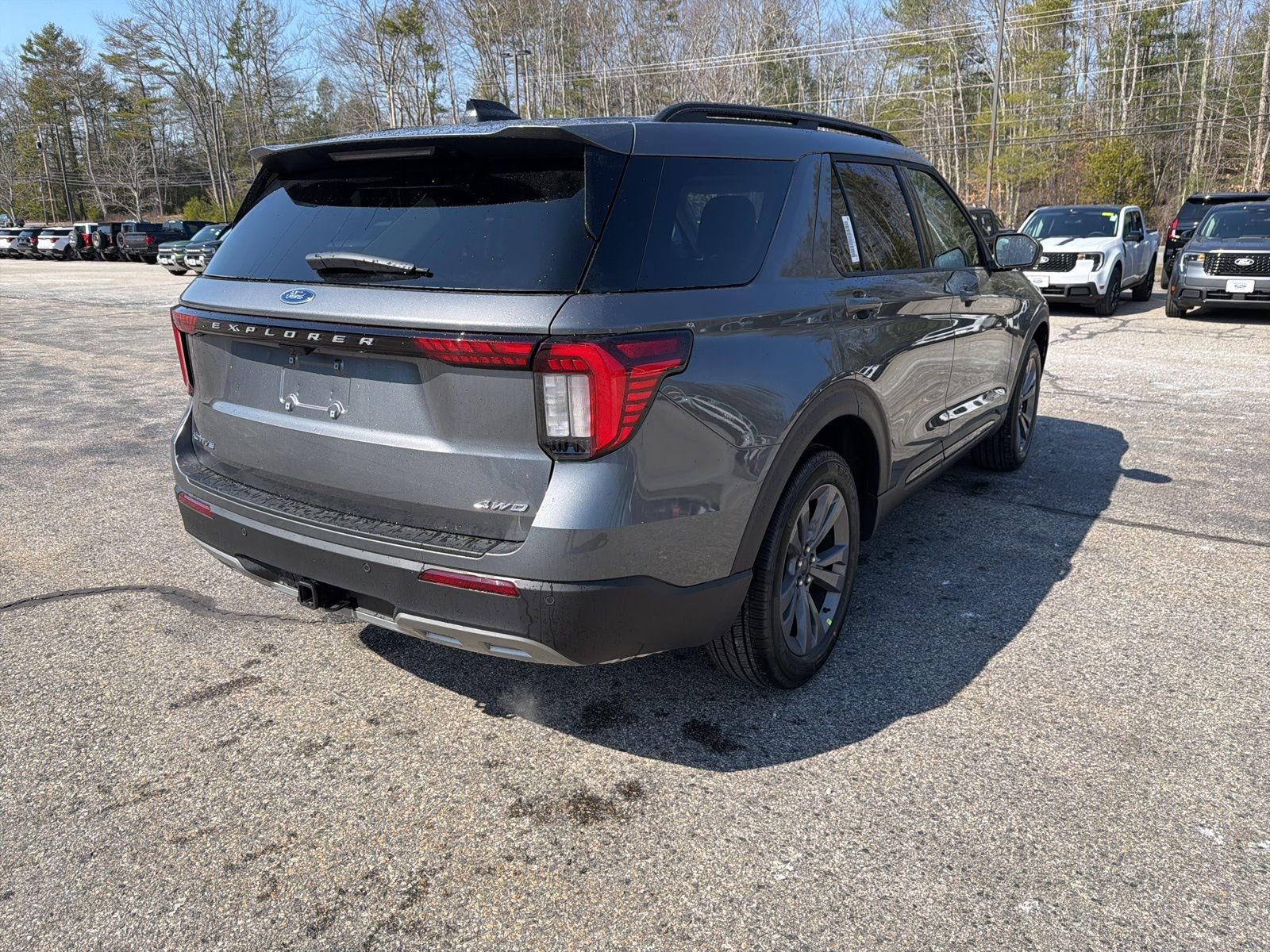 New 2026 Carbonized Gray Metallic Ford Active image 8