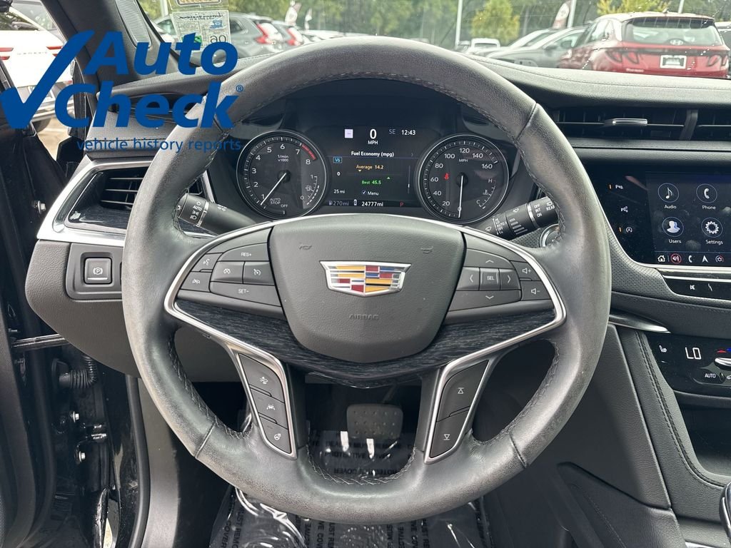 Used 2024 Black Metallic Cadillac Premium Luxury image 11