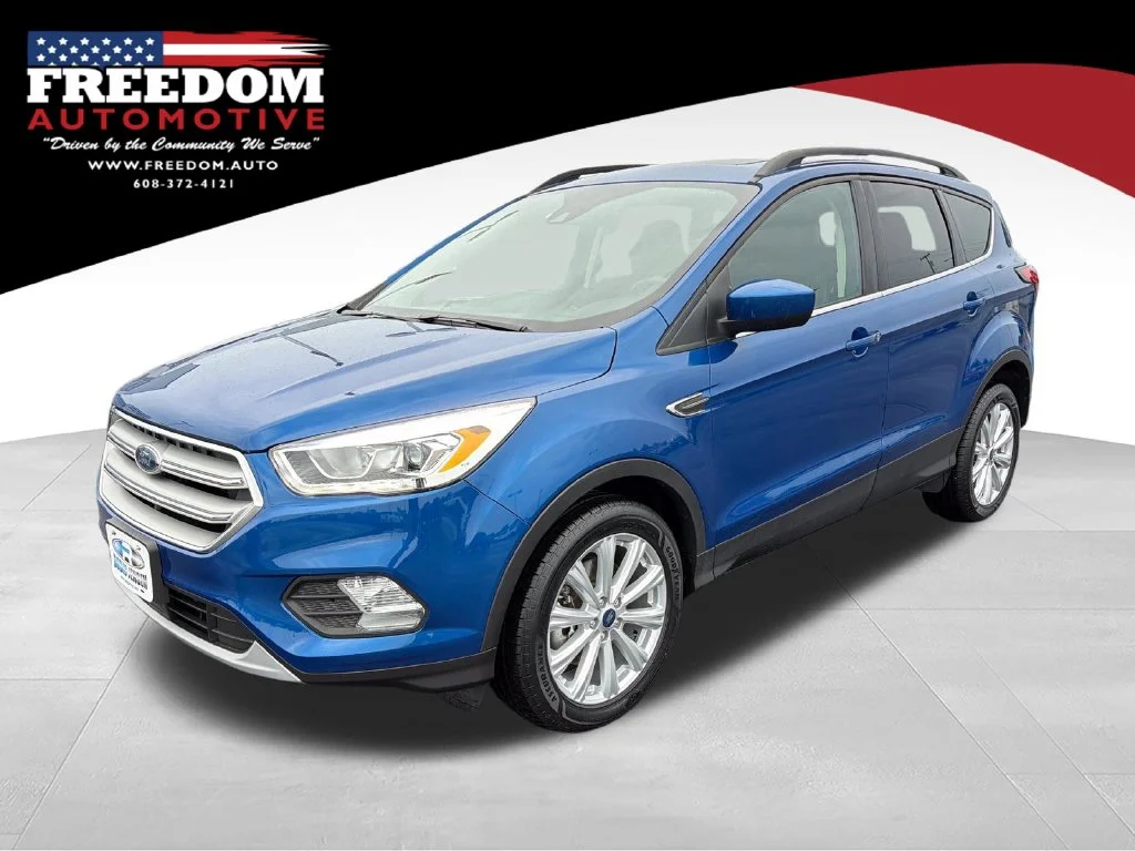 Used 2019 Lightning Blue Metallic Ford SEL image 1